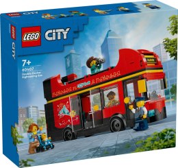 LEGO City - Czerwony, piętrowy Autokar 60407