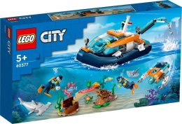 LEGO City - Łódź do nurkowania badacza 60377