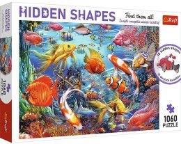 Podwodne życie | Hidden Shapes | Puzzle 1060el | Trefl