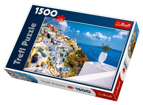 Trefl | Puzzle 1500el. | Santorini, Grecja