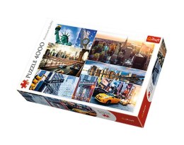 Trefl: Puzzle 4000el. - Nowy Jork. Kolaż