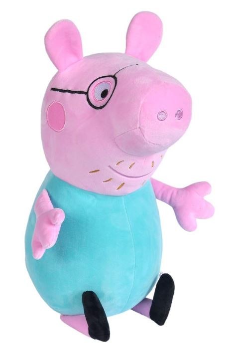 Świnka Peppa - Maskotka pluszowa Tata 37cm