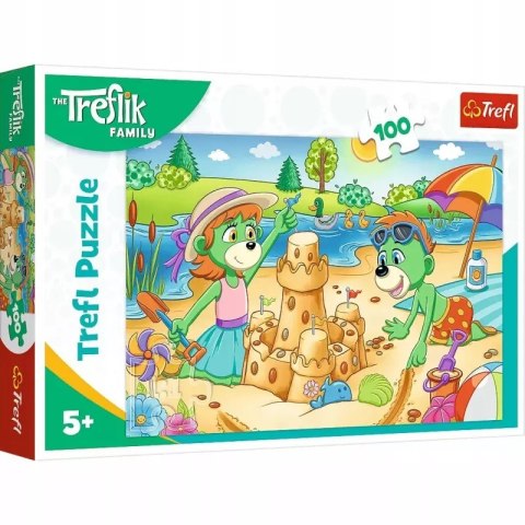 Trefl: Puzzle 100el. - Dzień Treflików