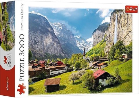 Trefl: Puzzle 3000el. - Lauterbrunnen, Szwajcaria