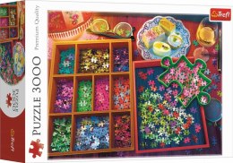 Trefl: Puzzle 3000el. - Wieczór z puzzlami