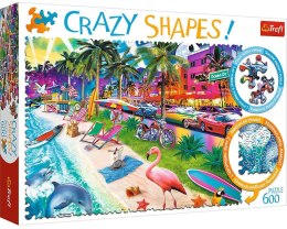 Trefl: Puzzle 600el.: Crazy Shapes - Plaża w Miami