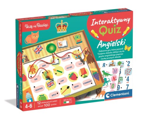 Clementoni - Interaktywny Quiz Angielski