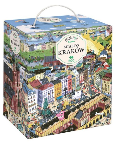 CzuCzu: Puzzlove CzuCzu Miasto Kraków 500 el.