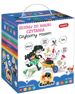 Czytamy razem | Zestaw do nauki czytania 2+ 3+ 4+ 5+