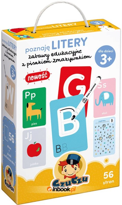 Poznaję Litery | Zabawy edukacyjne z pisakiem zmazywakiem