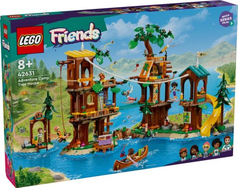 LEGO Friends - Domek na drzewie na obozie kempingowym 42631