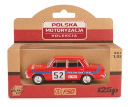 Kolekcja PRL - Fiat 125P Rally Czerwony