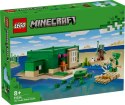 LEGO® Minecraft - Domek na plaży żółwi