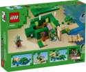 LEGO® Minecraft - Domek na plaży żółwi