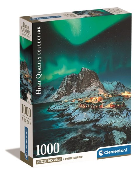 Clementoni: Puzzle 1000el. Compact HQ - Lofoten Islands