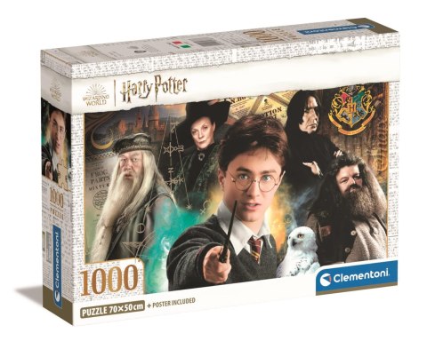 Clementoni: Puzzle 1000el. Compact - Harry Potter