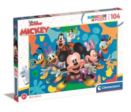 Clementoni: Puzzle 104el. - Disney Mickey And Friends