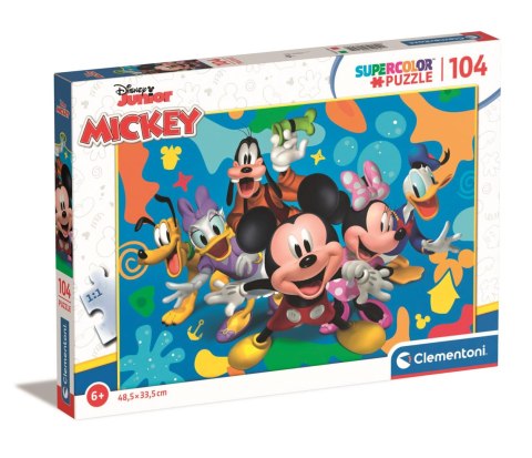 Clementoni: Puzzle 104el. - Disney Mickey And Friends