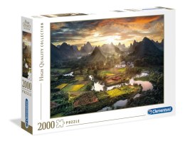 Clementoni: Puzzle 2000el. HQ - Widok na Chiny