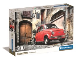 Clementoni: Puzzle 500el. Compact HQ - Czerwone Cinquecento