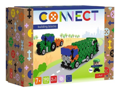 Klocki Connect - Garbage Truck / Tractor - M