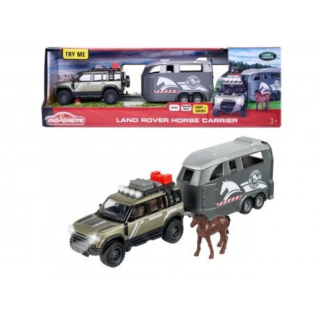 Majorette: Grand Land Rover zestaw dżokera, 25 cm