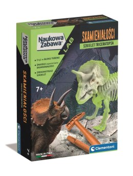 Clementoni: Skamieniałości - Triceratops fluorescencyjny