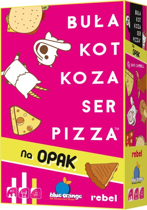 Rebel - Buła, kot, koza, ser, pizza