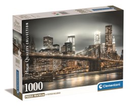 Clementoni: Puzzle 1000el. Compact HQ - New York Skyline