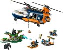 LEGO® City - Helikopter badaczy dżungli w bazie