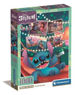 Clementoni: Puzzle 1000el. Compact Disney Stitch