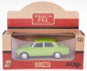 Kolekcja PRL - Fiat 125P 4 rodzaje, skala 1:43