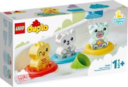 LEGO® DUPLO® - Moja pierwsza zabawa w kąpieli: pływający pociąg ze zwierzątkami