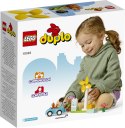 LEGO® DUPLO® - Turbina wiatrowa i samochód elektryczny