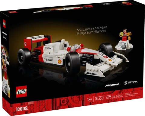 LEGO® Icons - McLaren MP4/4 i Ayrton Senna