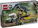 LEGO® Jurassic World - Dinomisje: ciężarówka do transportu allozaura