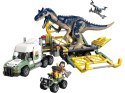 LEGO® Jurassic World - Dinomisje: ciężarówka do transportu allozaura