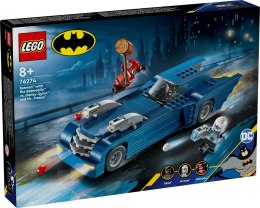 LEGO® Super Heroes - Batman z Batmobilem kontra Harley Quinn i Mr. Freeze