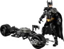 LEGO® Super Heroes - Figurka Batmana do zbudowania i Batcykl