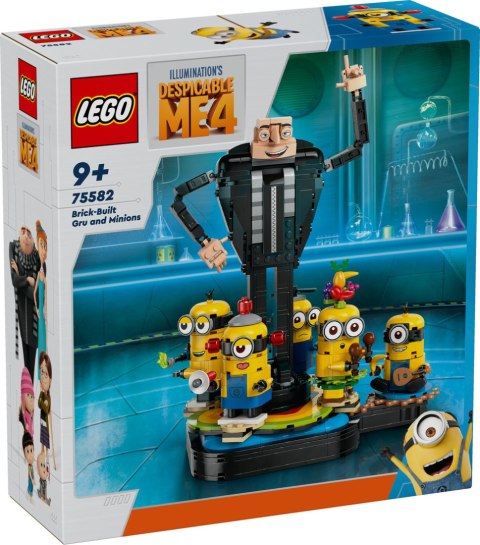 Lego Gru i minionki z klocków 75582