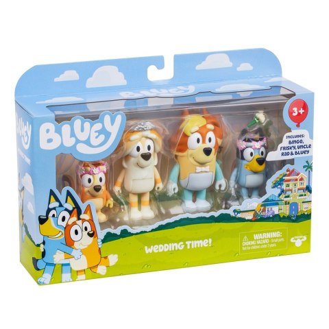 Bluey: Figurka Wesele Wujka 4Pak