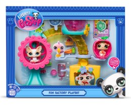 Littlest Pet Shop: Zestaw Fabryka Zabawy z 2 figurkami