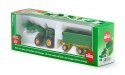 Siku Farmer - 1:87 | Traktor John Deere z przyczepą i ładowarką