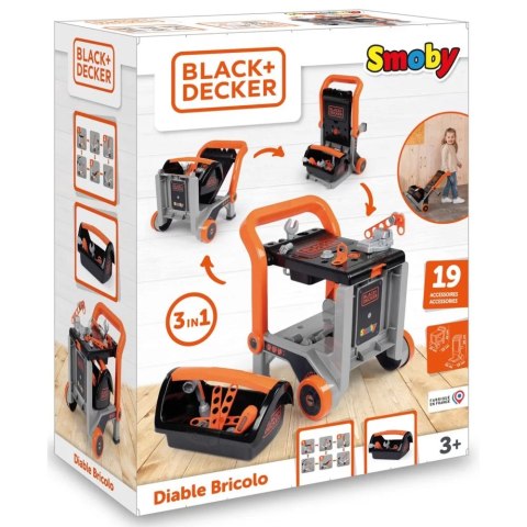 Smoby: Black & Decker - Przybornik Złotej Rączki