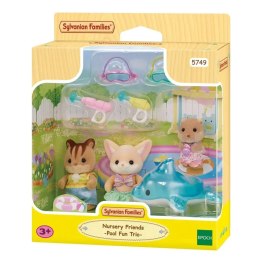 Sylvanian Families - Zabawa w basenie Baby Trio